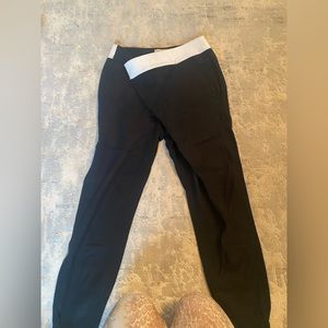 Helmet lang wool blend trousers